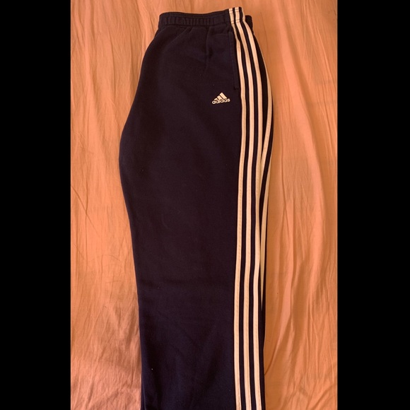 Navy Blue Adidas Set. Worn Once,NEVER worn outside - Picture 2 of 3